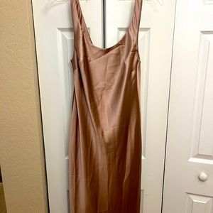 ASOS Slip Dress in Mocha | Size 2